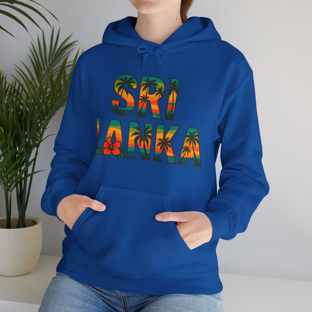 Sri Lanka Tropical Graphic Hoodie | Unisex Heritage Gift