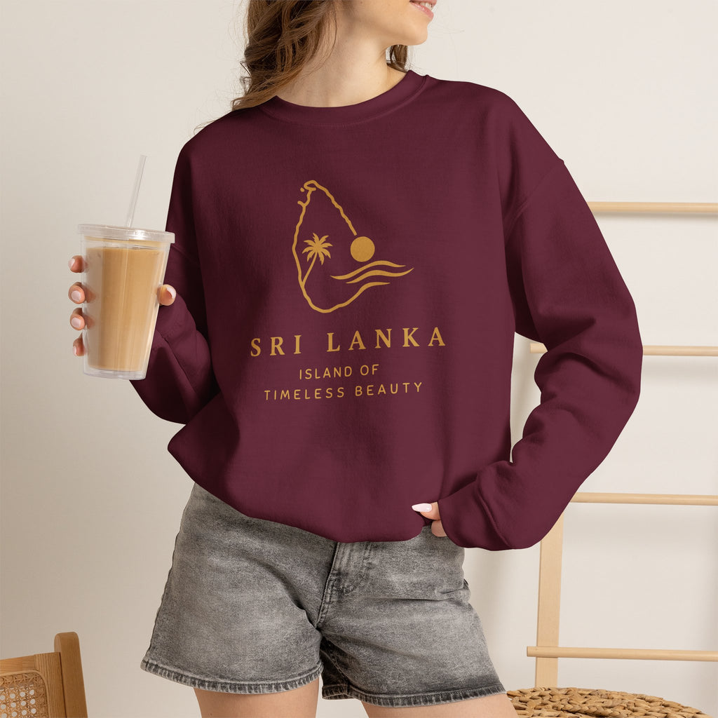 Sri Lanka Sunset Unisex Crewneck Sweatshirt Island Beauty