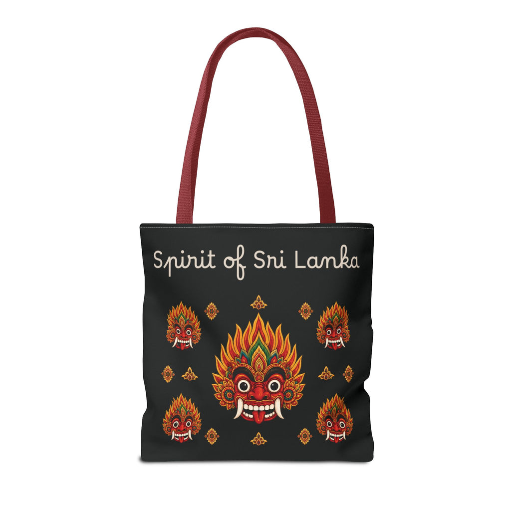 Sri Lankan Gift Tote Bag Spirit of Sri Lanka Raksha Mask Design