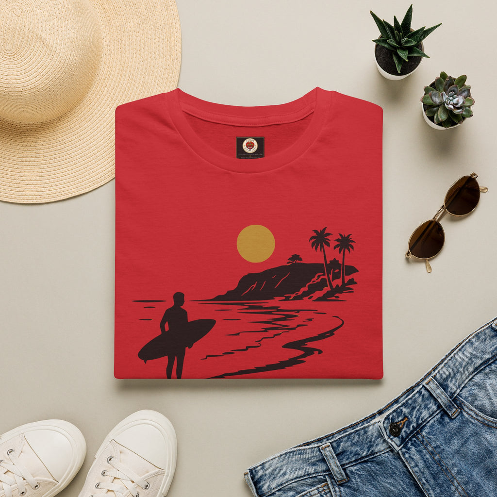 Sri Lanka Surf  Unisex T-Shirt  Surf Explore Repeat Beach Tee