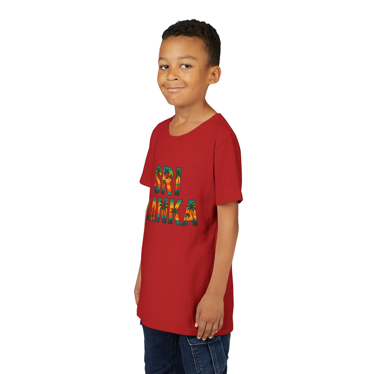 Sri Lanka Tropical Youth T-Shirt | Kids’ Heritage Gift
