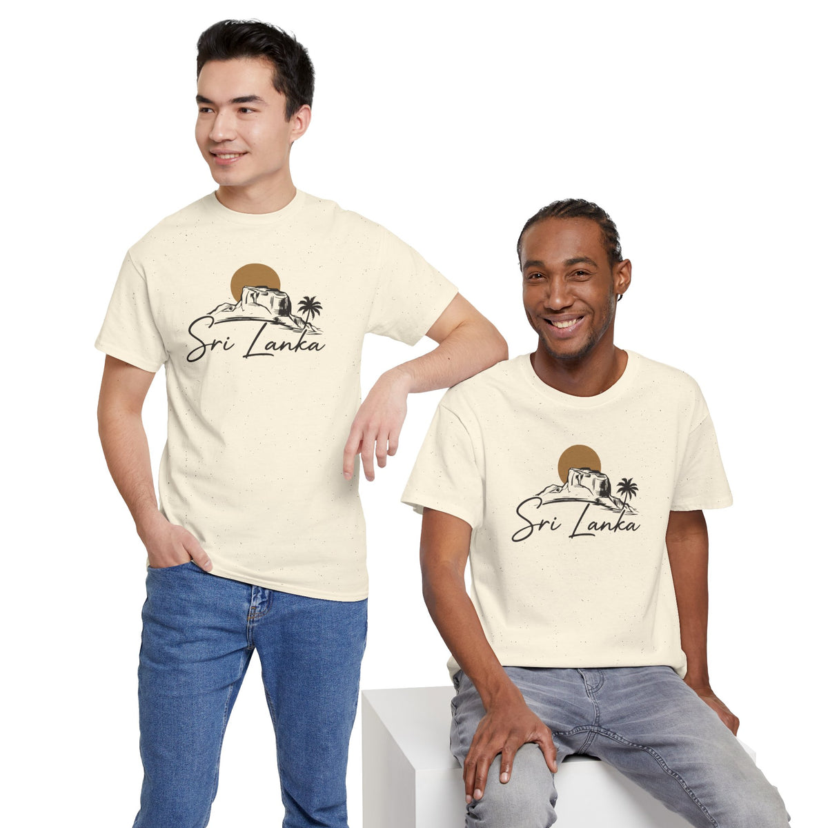 Sri Lanka Unisex T-Shirt  Coastal Travel Souvenir