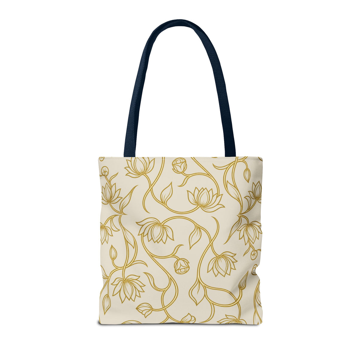 Ceylon Lotus Tote Bag Sri Lankan Temple Flower Canvas Shopper