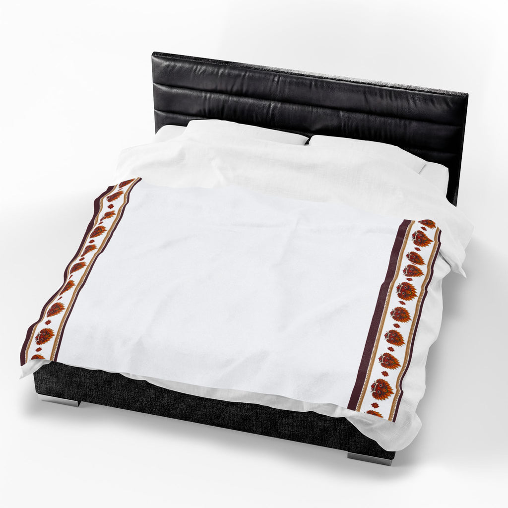 Raksha Mask Blanket Velveteen Plush