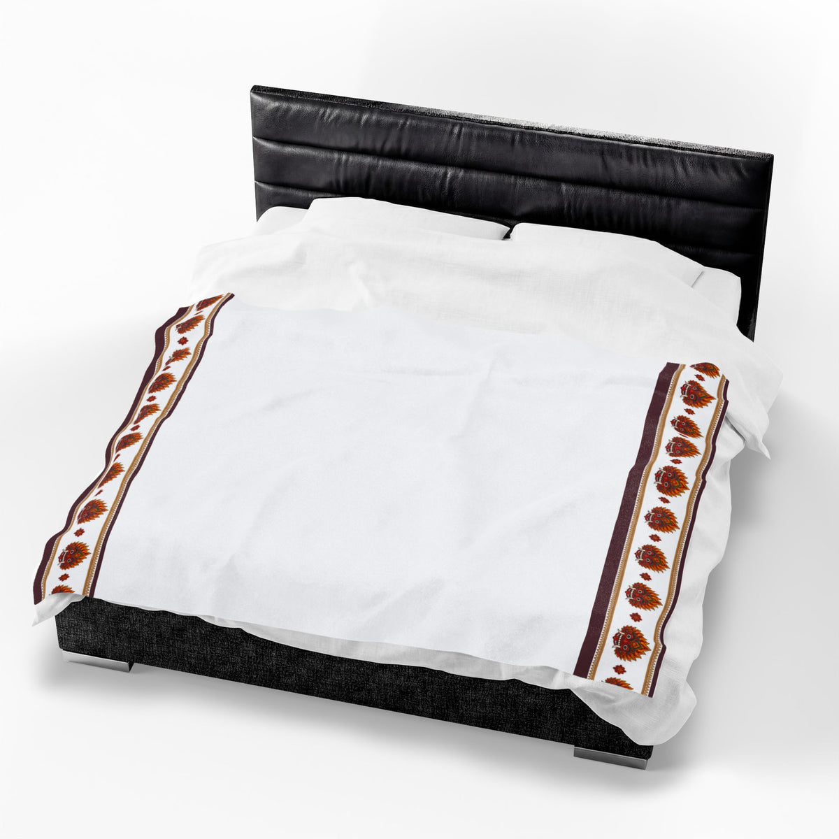 Raksha Mask Blanket Velveteen Plush