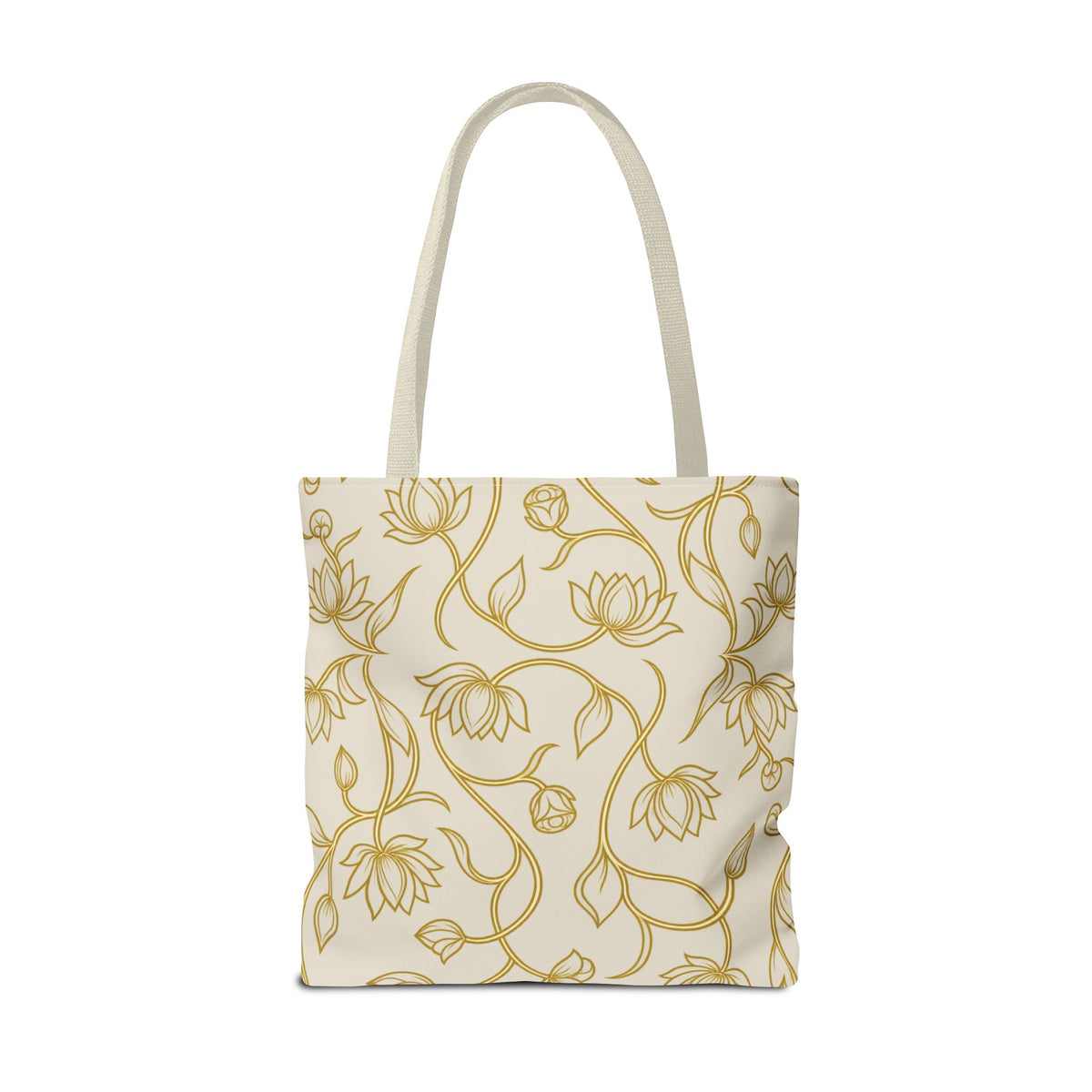 Ceylon Lotus Tote Bag Sri Lankan Temple Flower Canvas Shopper