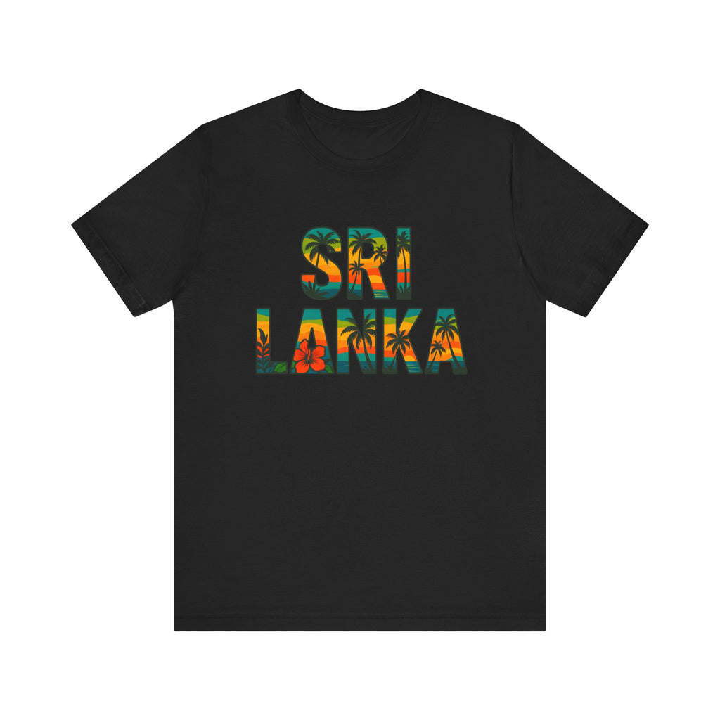 Sri Lanka Tropical Graphic T-Shirt | Unisex Heritage Gift