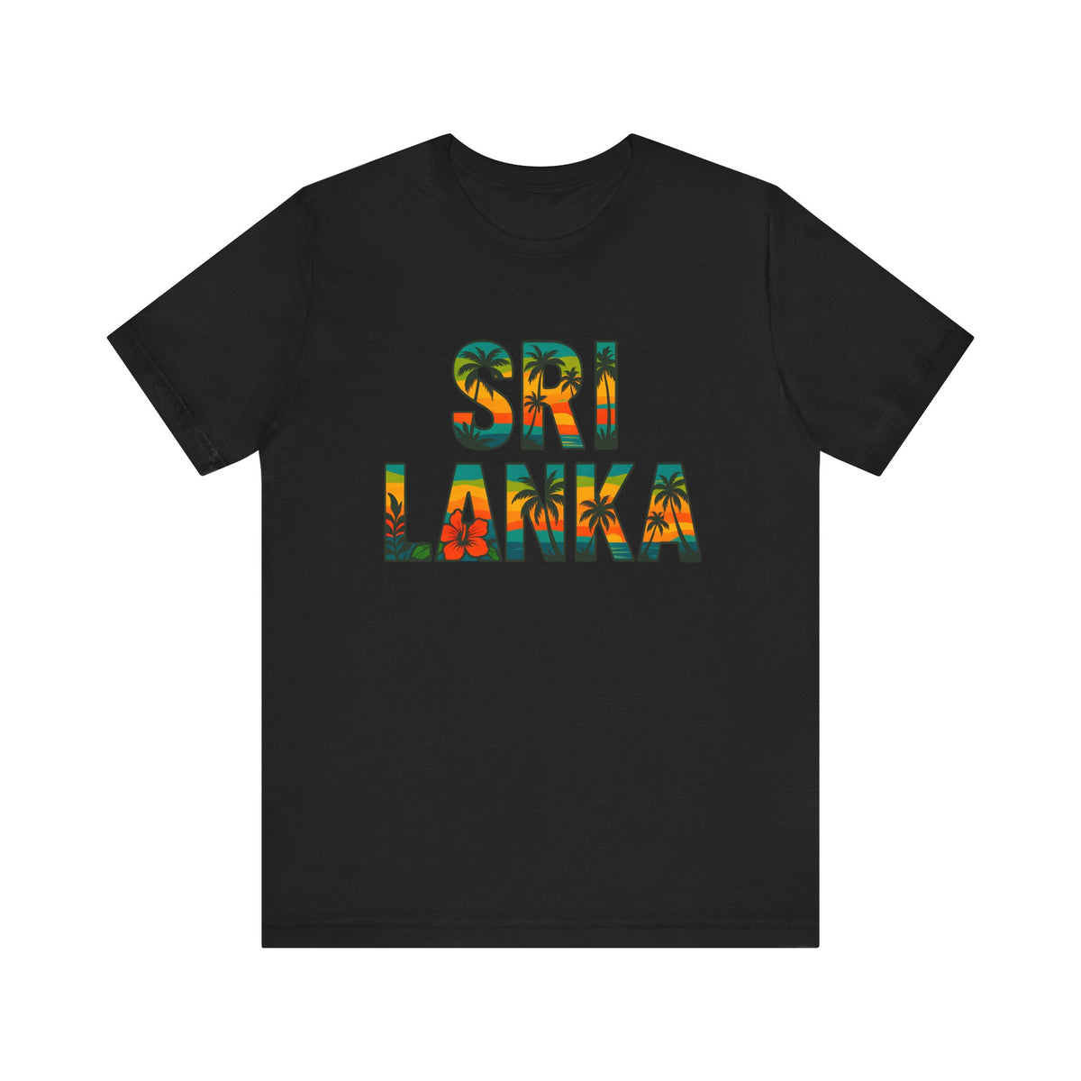 Sri Lanka Tropical Graphic T-Shirt | Unisex Heritage Gift