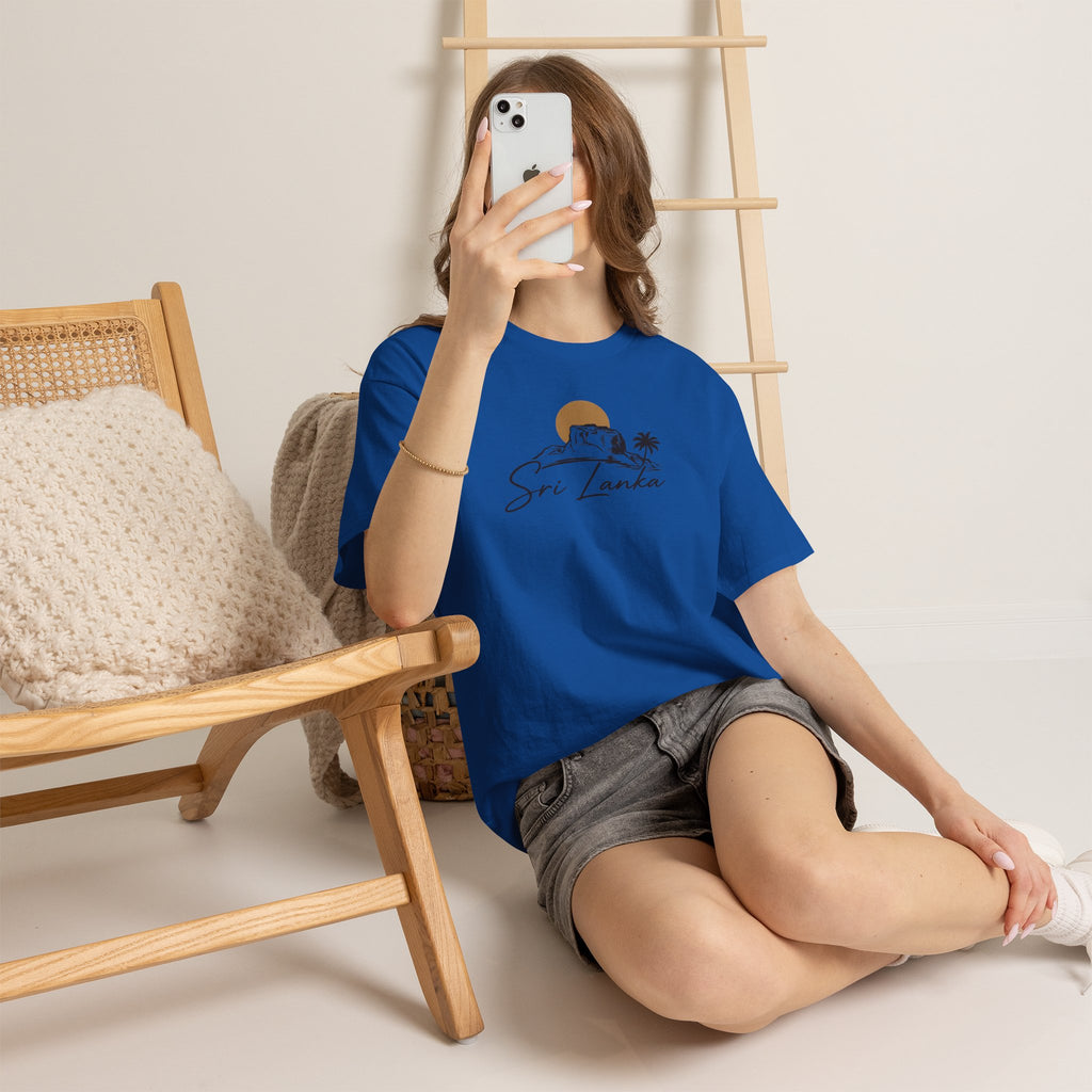 Sri Lanka Unisex T-Shirt  Coastal Travel Souvenir