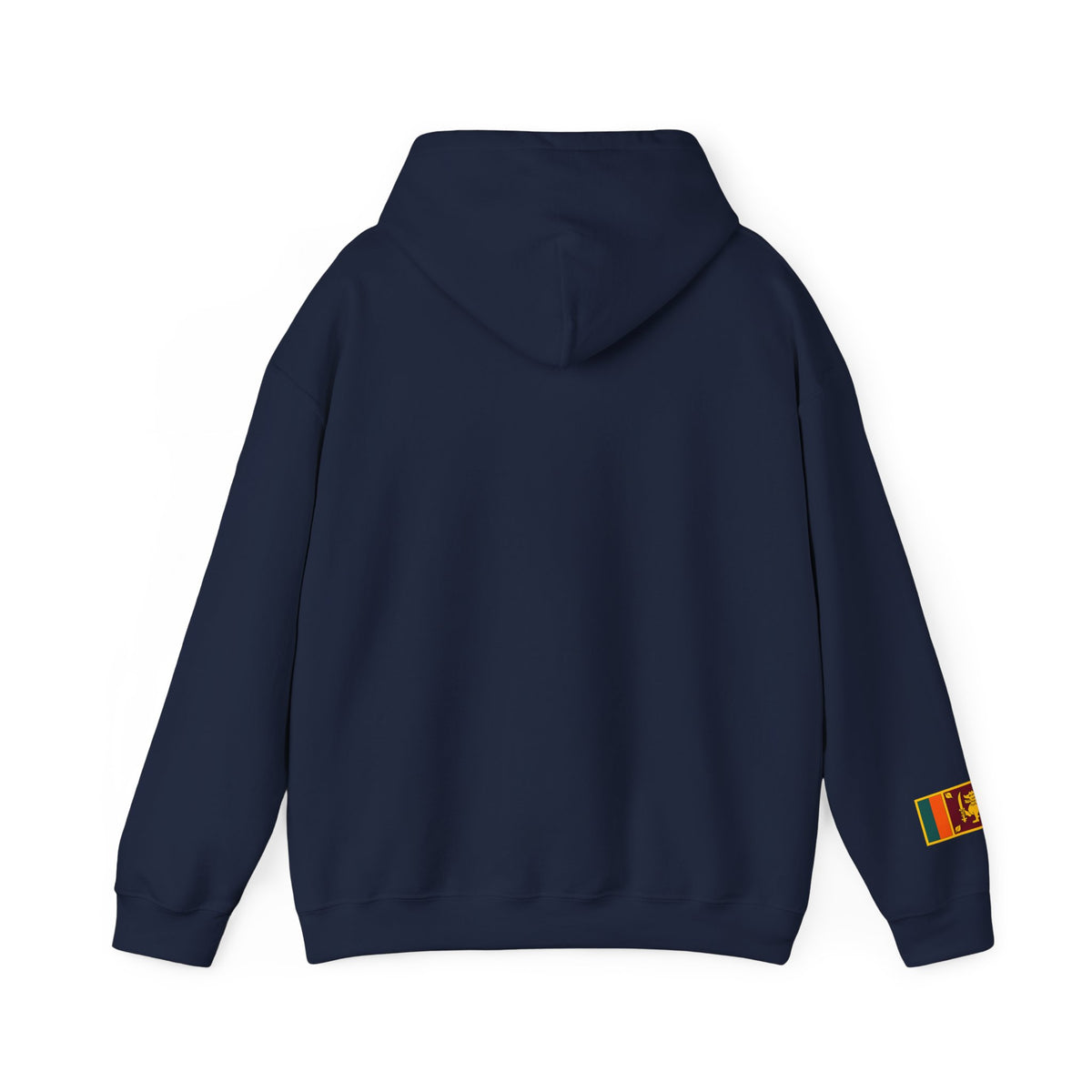 Sri Lanka Elephant Unisex Hoodie Gold Heritage Design