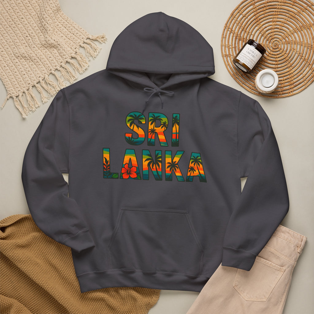 Sri Lanka Tropical Graphic Hoodie | Unisex Heritage Gift