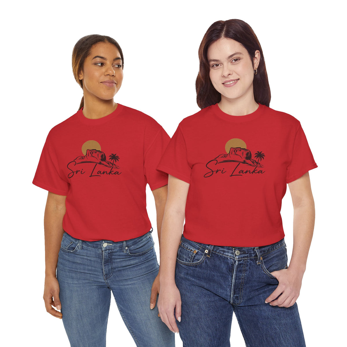 Sri Lanka Unisex T-Shirt  Coastal Travel Souvenir