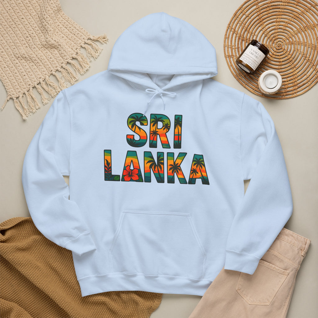 Sri Lanka Tropical Graphic Hoodie | Unisex Heritage Gift