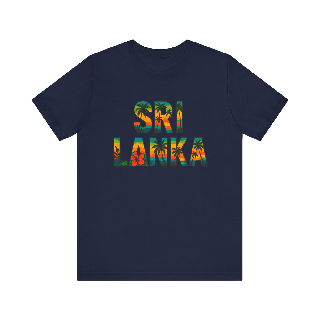 Sri Lanka Tropical Graphic T-Shirt | Unisex Heritage Gift