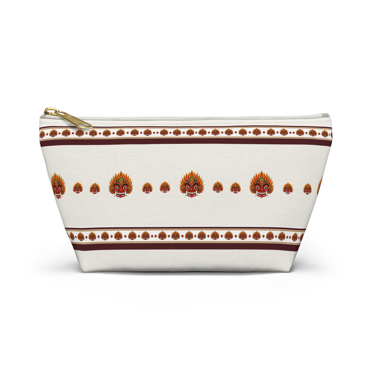 Sri Lankan Gift Cosmetic Pouch Raksha Mask Design