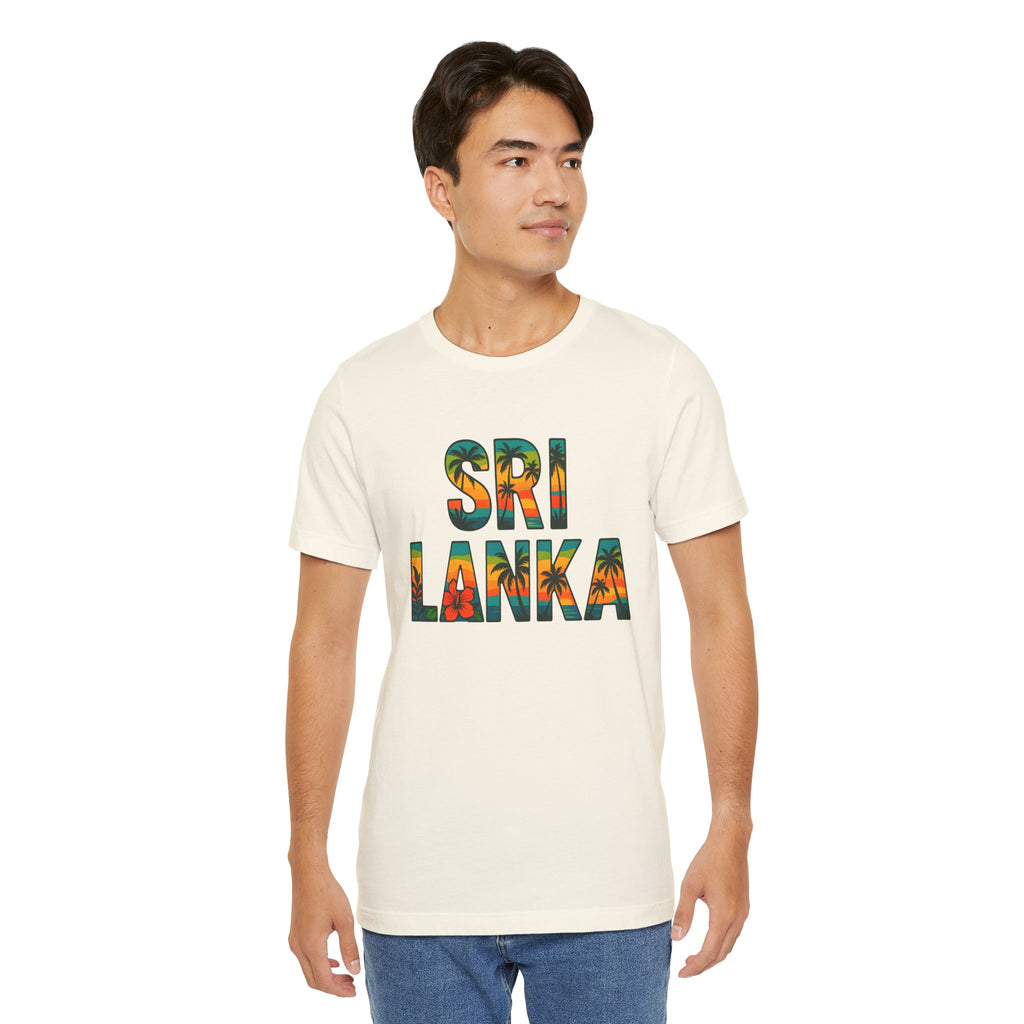 Sri Lanka Tropical Graphic T-Shirt | Unisex Heritage Gift