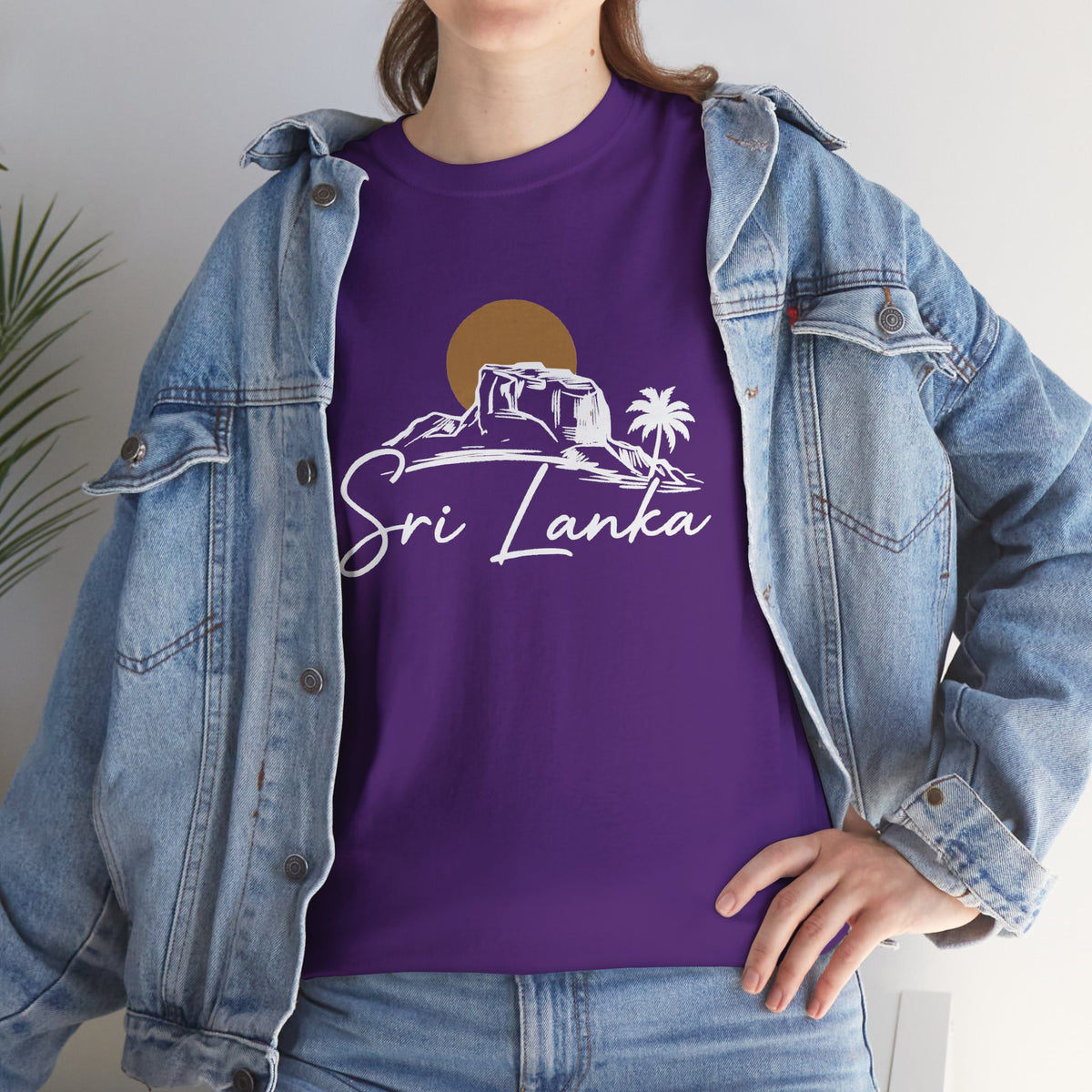 Sri Lanka Unisex T-Shirt  Coastal Travel Souvenir