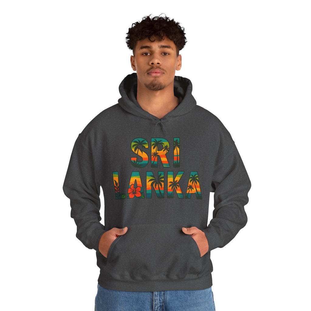 Sri Lanka Tropical Graphic Hoodie | Unisex Heritage Gift