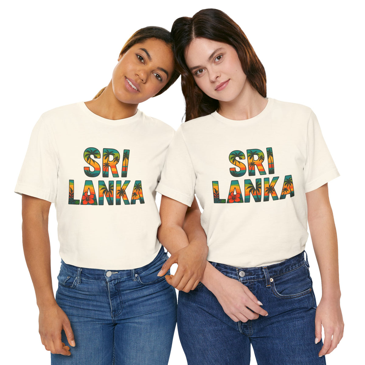 Sri Lanka Tropical Graphic T-Shirt | Unisex Heritage Gift