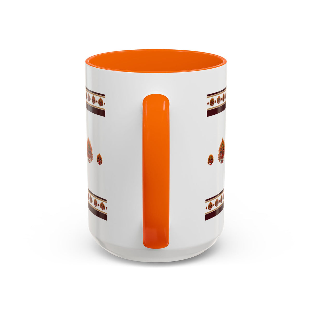 Raksha Mask Accent Coffee Mug Sri Lankan Design