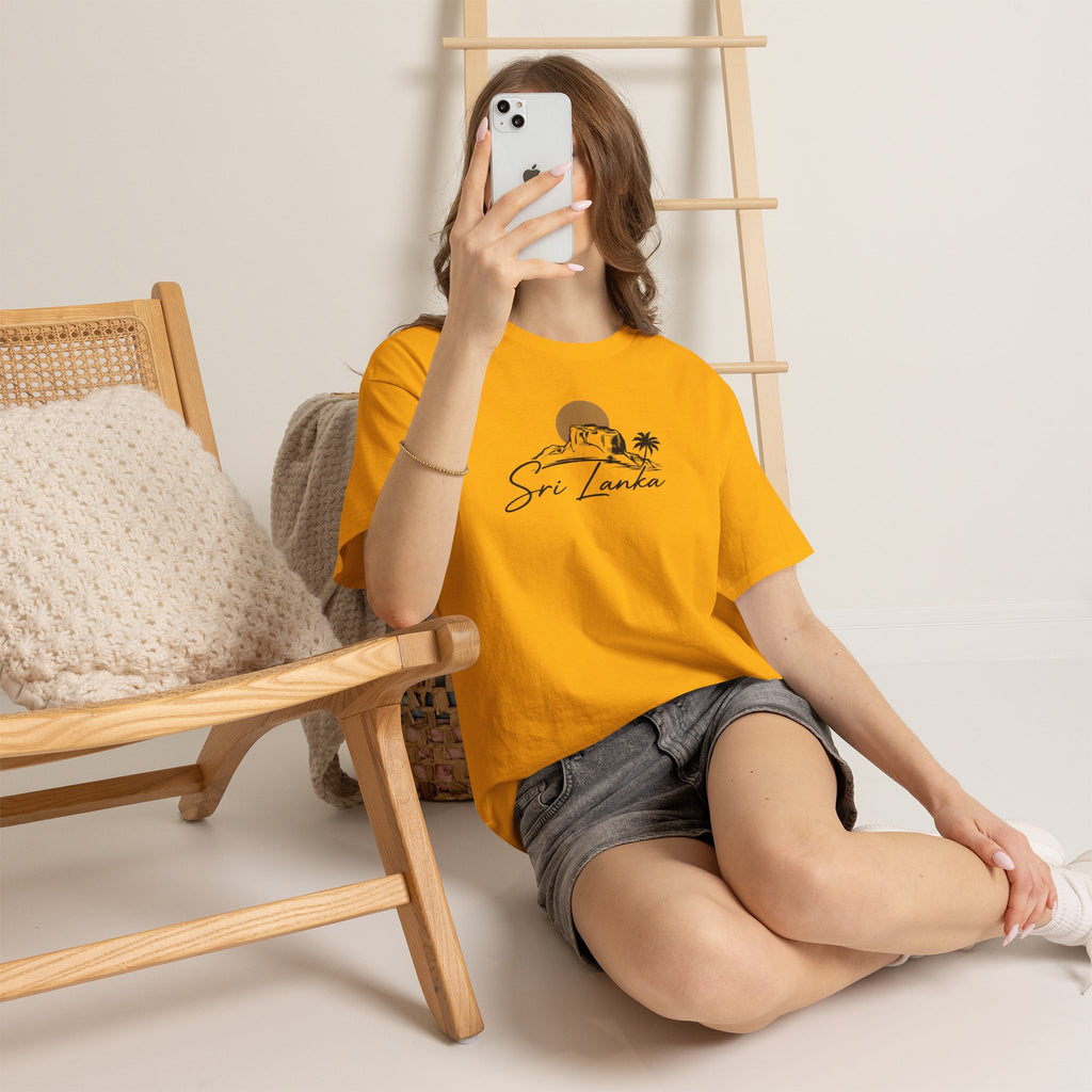 Sri Lanka Unisex T-Shirt  Coastal Travel Souvenir