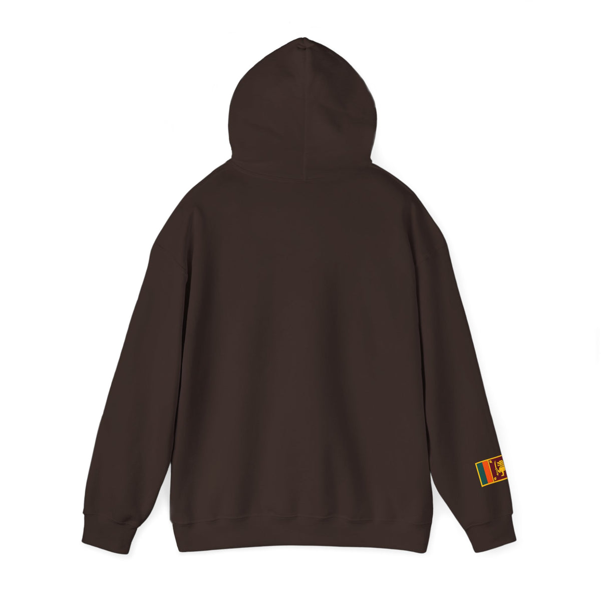 Sri Lanka Elephant Unisex Hoodie Gold Heritage Design