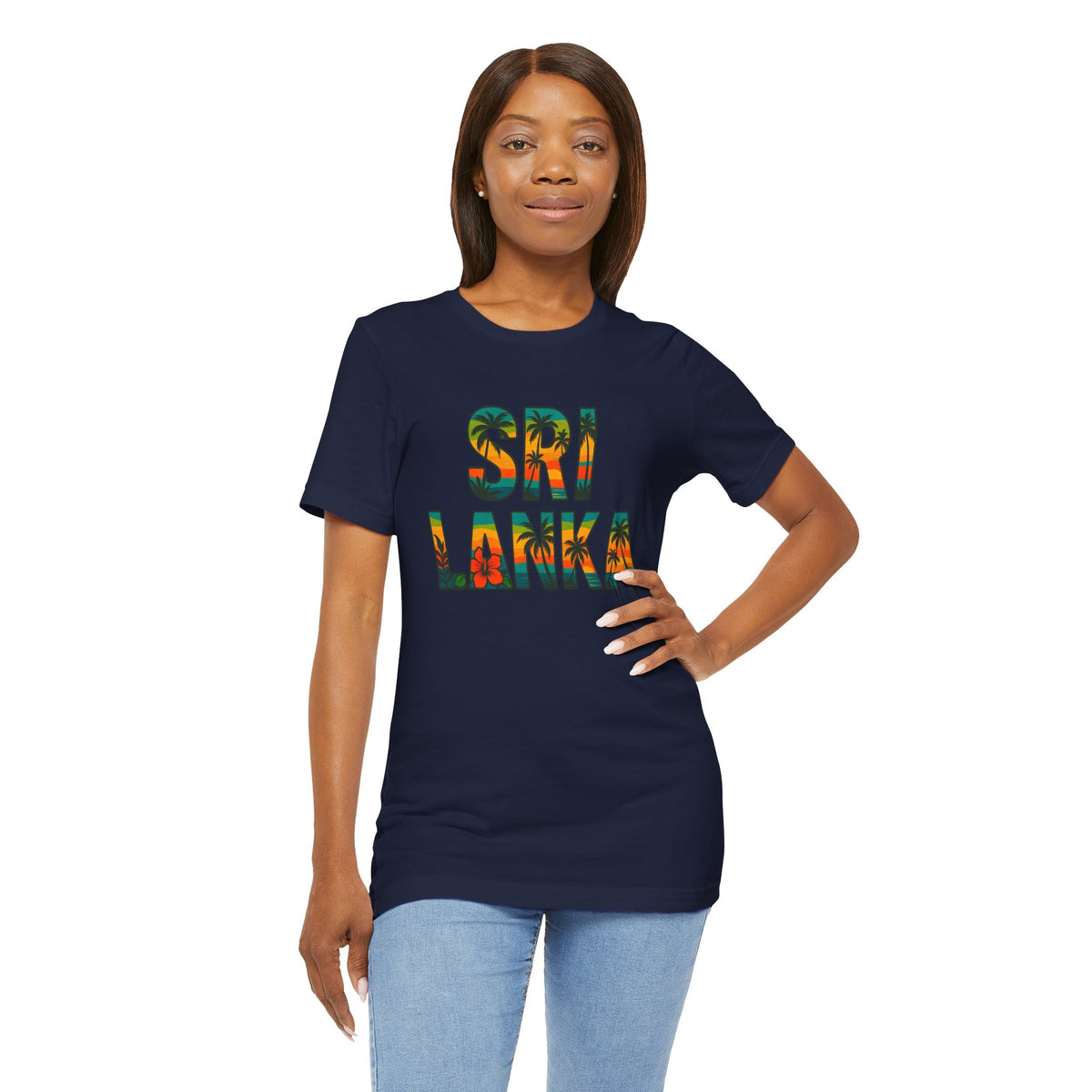 Sri Lanka Tropical Graphic T-Shirt | Unisex Heritage Gift