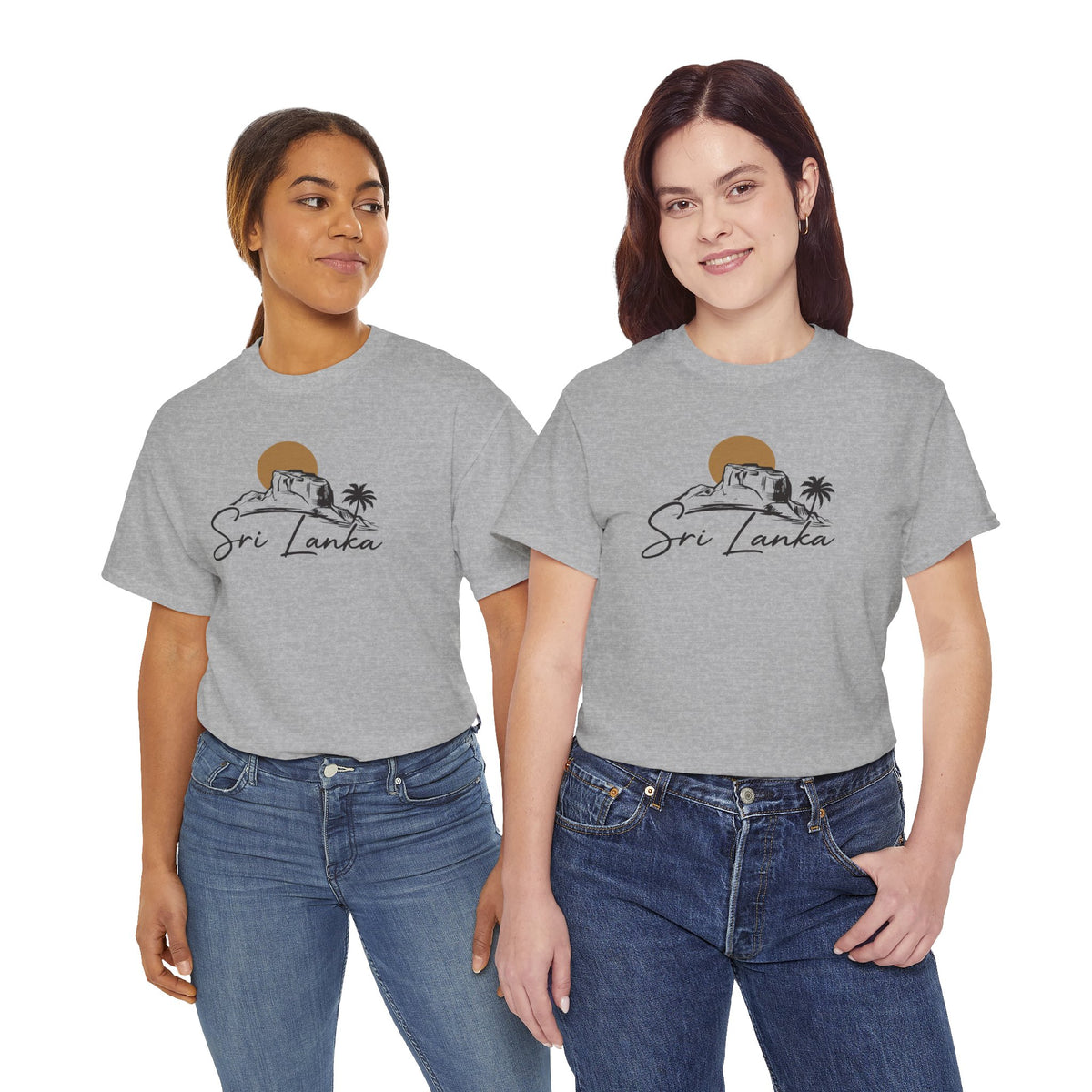 Sri Lanka Unisex T-Shirt  Coastal Travel Souvenir