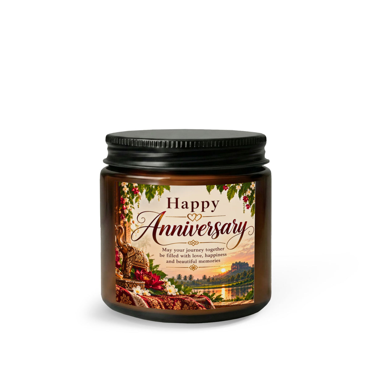 Happy Anniversary Candle Set with Wick Trimmer