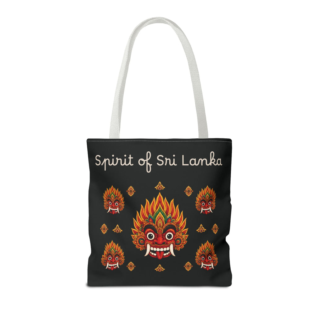 Sri Lankan Gift Tote Bag Spirit of Sri Lanka Raksha Mask Design