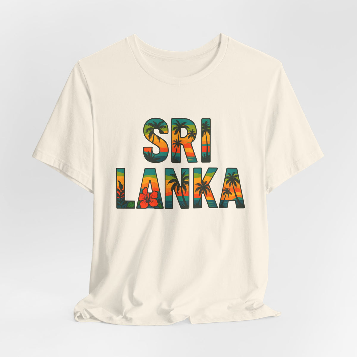 Sri Lanka Tropical Graphic T-Shirt | Unisex Heritage Gift