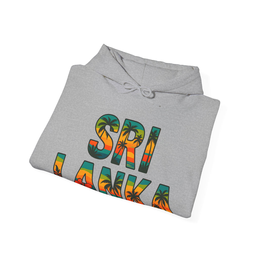 Sri Lanka Tropical Graphic Hoodie | Unisex Heritage Gift