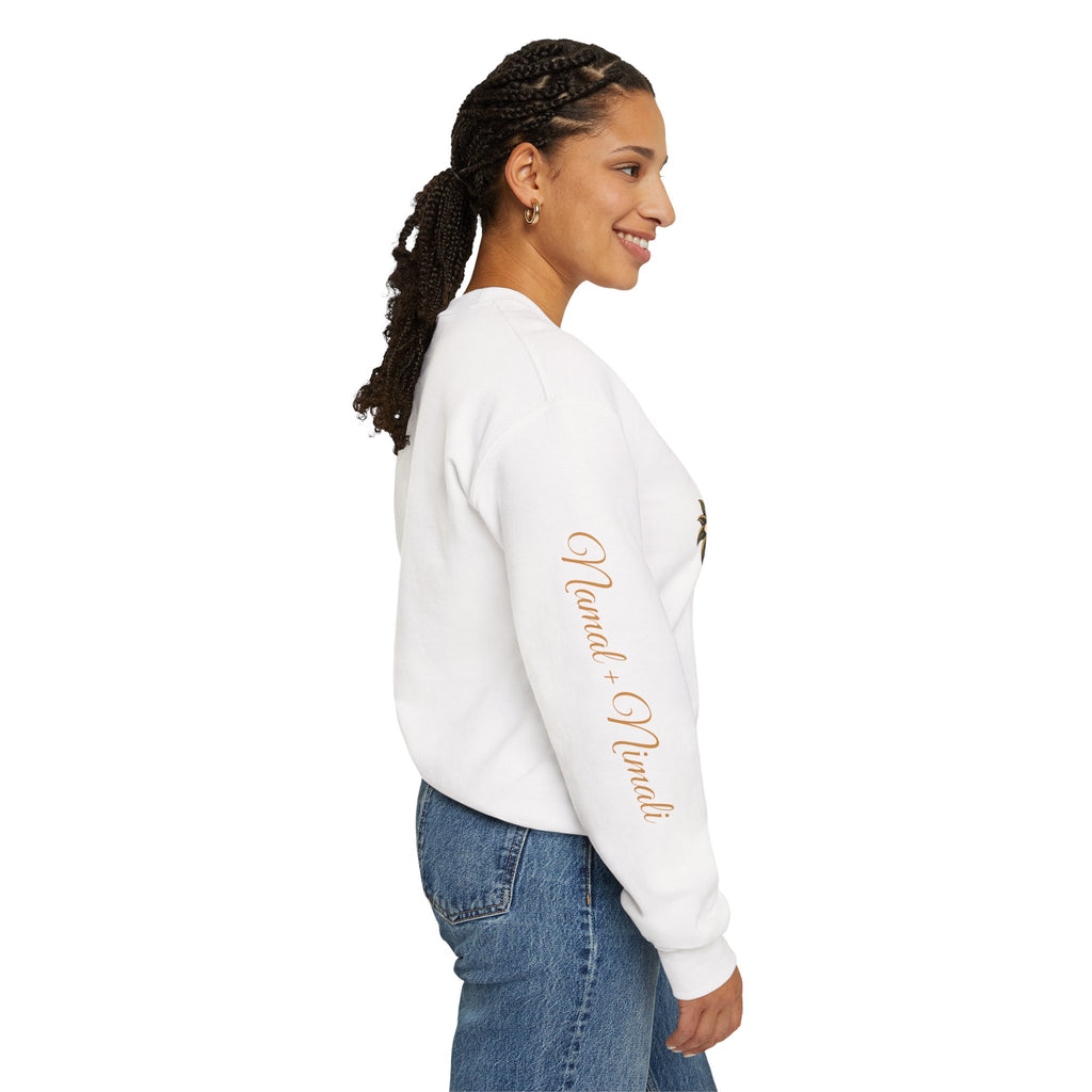 Personalized Sri Lanka Wedding Sweatshirt | Name on Right Sleeve