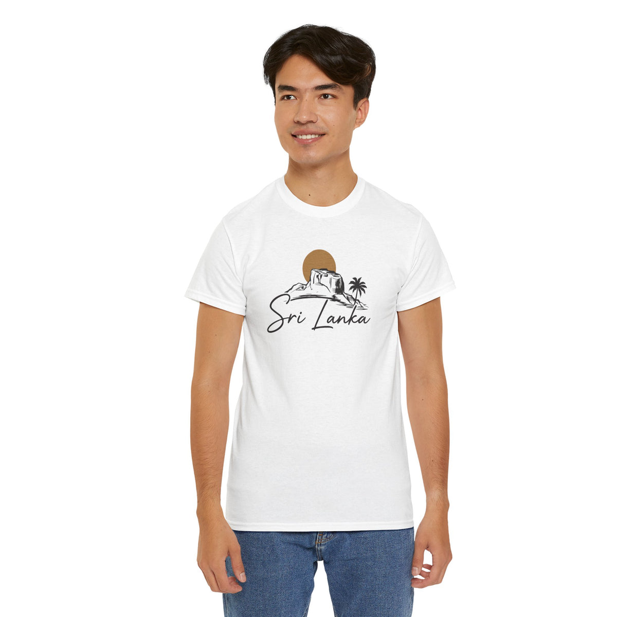 Sri Lanka Unisex T-Shirt  Coastal Travel Souvenir