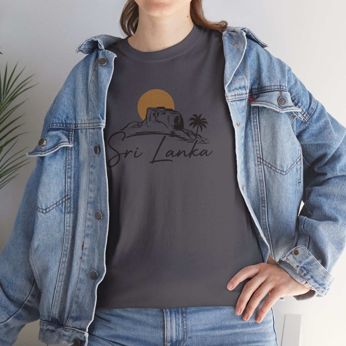 Sri Lanka Unisex T-Shirt  Coastal Travel Souvenir