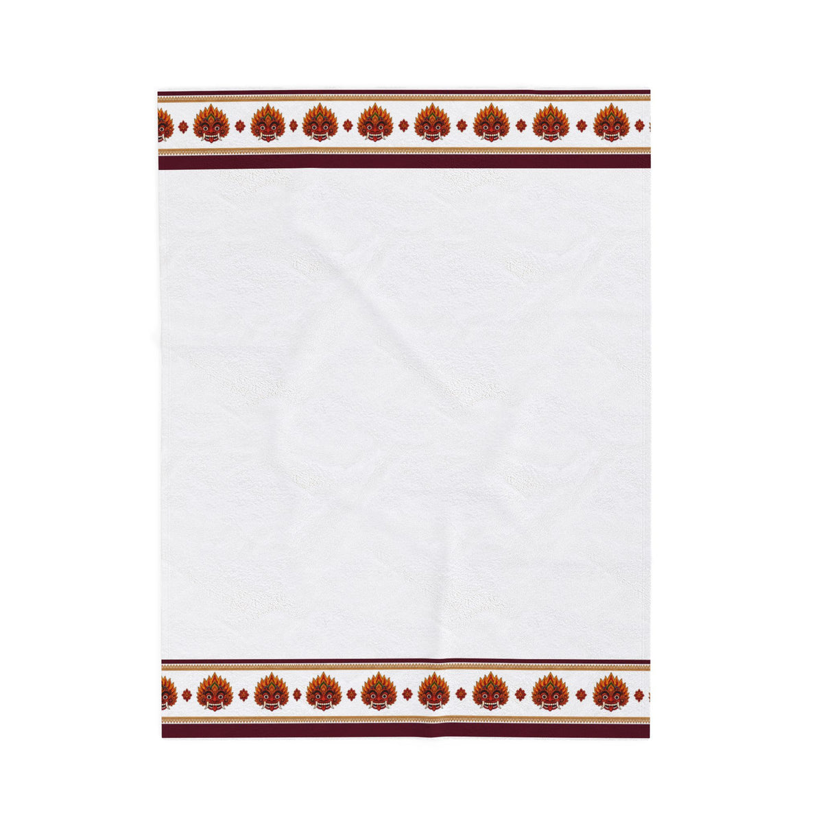 Raksha Mask Blanket Velveteen Plush