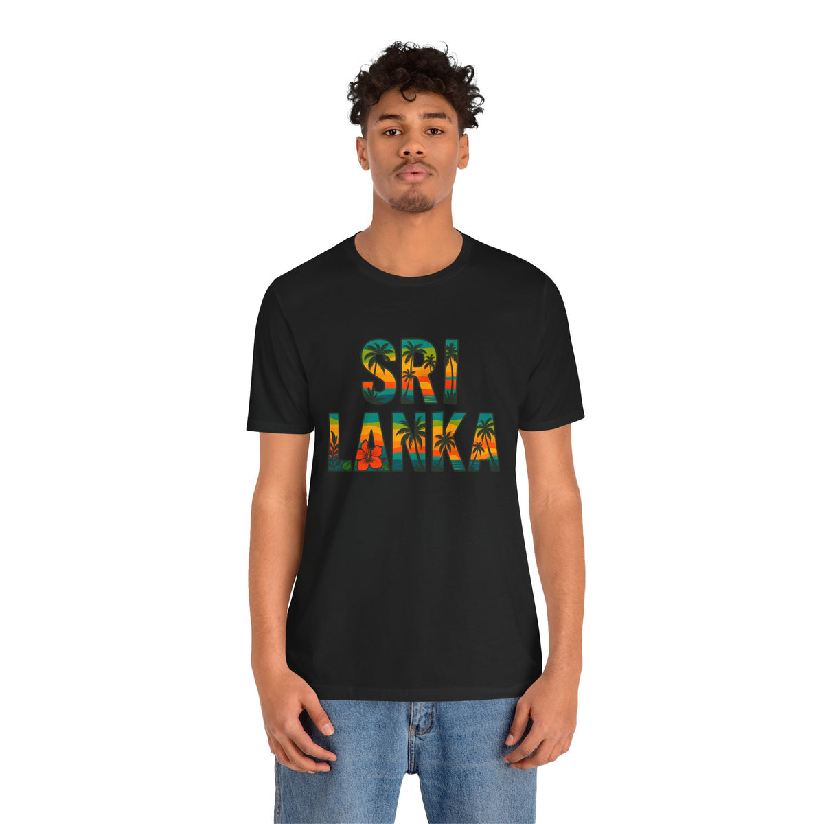 Sri Lanka Tropical Graphic T-Shirt | Unisex Heritage Gift