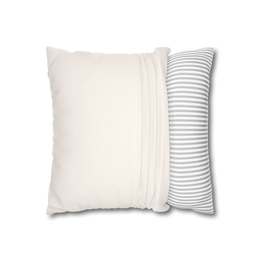 Ayubowan Lotus Cushion Cover | Sri Lankan Sinhala Art