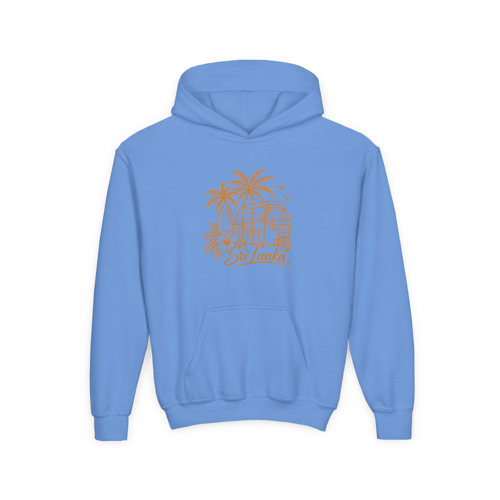 Sri Lanka Kids Hoodie Tropical Palm Tree Island Design