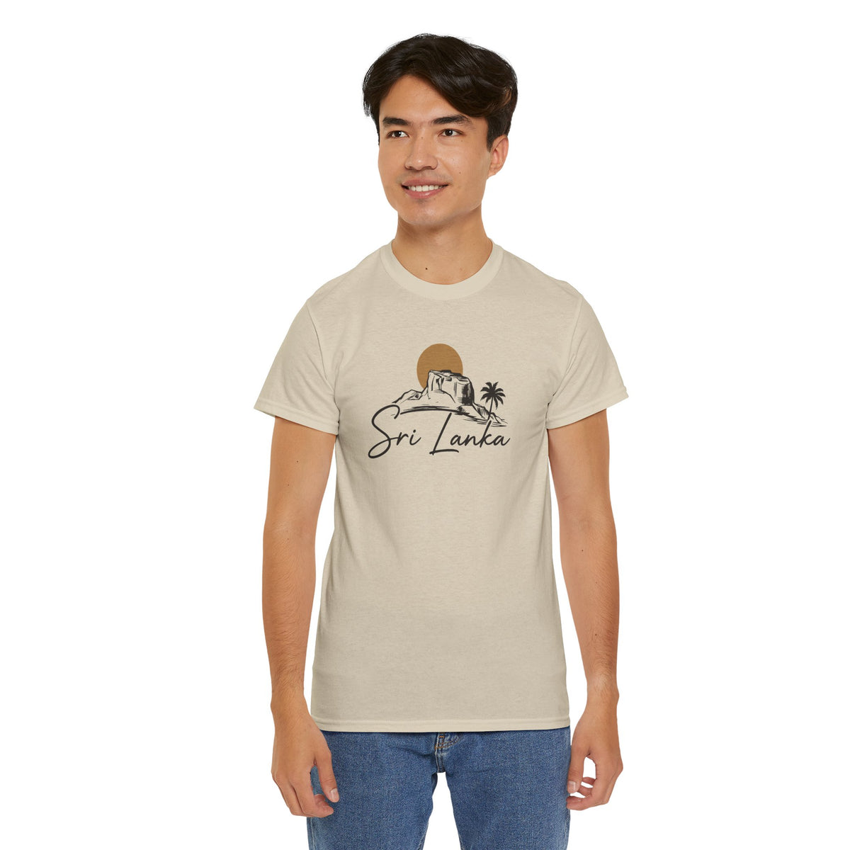 Sri Lanka Unisex T-Shirt  Coastal Travel Souvenir