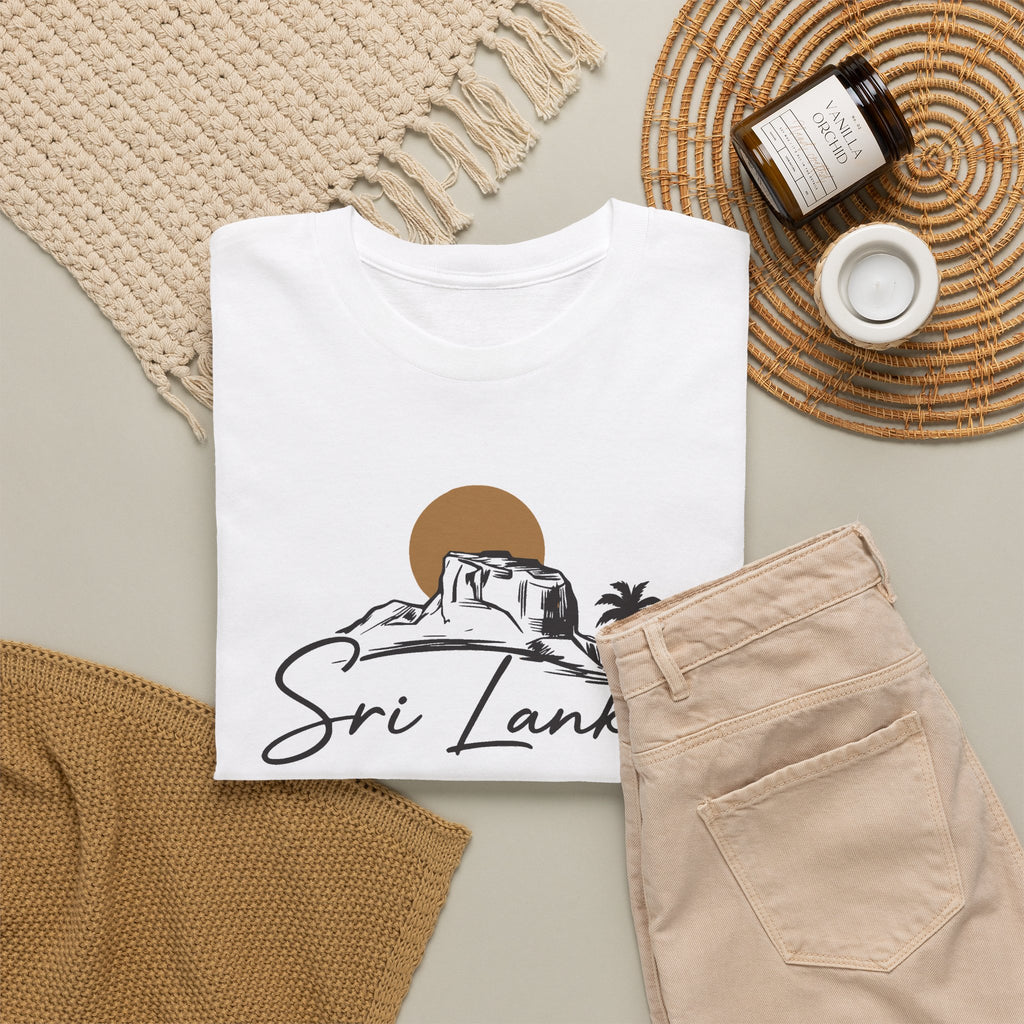 Sri Lanka Unisex T-Shirt  Coastal Travel Souvenir