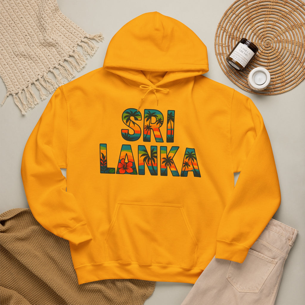 Sri Lanka Tropical Graphic Hoodie | Unisex Heritage Gift
