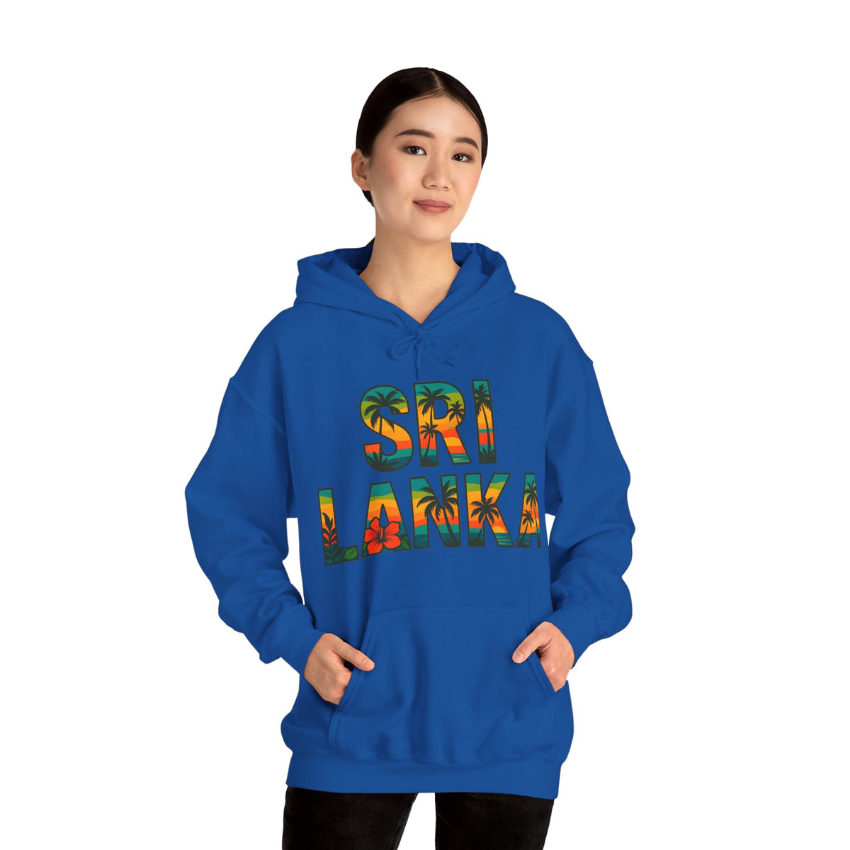 Sri Lanka Tropical Graphic Hoodie | Unisex Heritage Gift