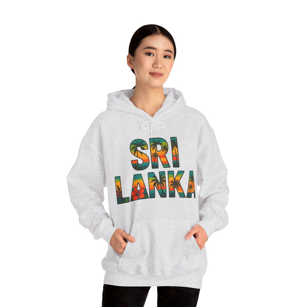 Sri Lanka Tropical Graphic Hoodie | Unisex Heritage Gift