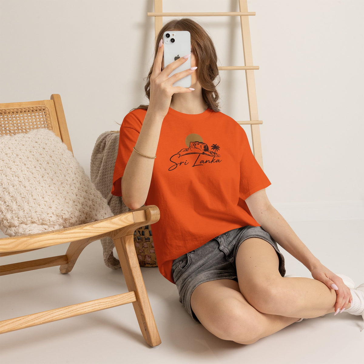 Sri Lanka Unisex T-Shirt  Coastal Travel Souvenir