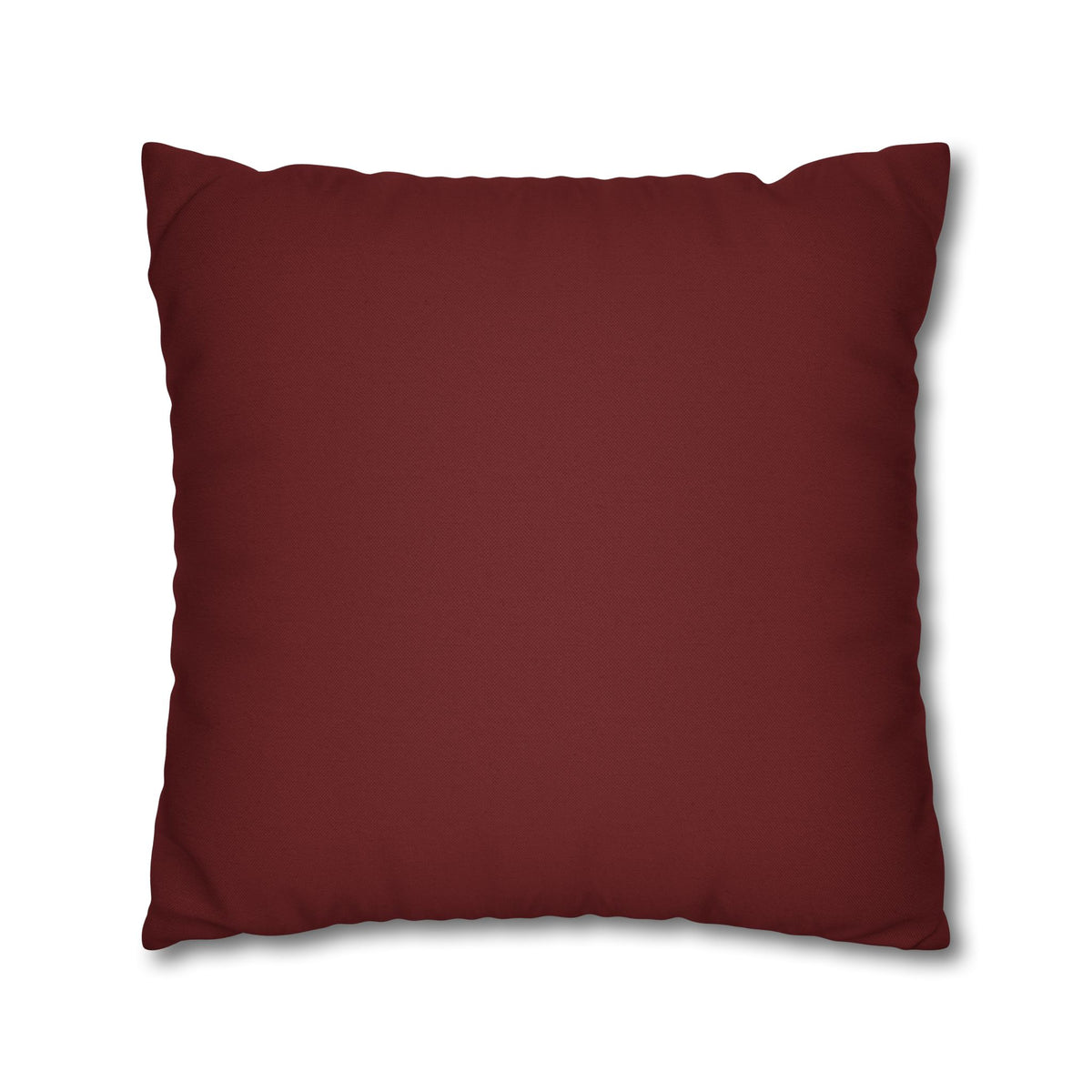 Ayubowan Mask Cushion Cover Maroon Sri Lankan Gift Pillowcase