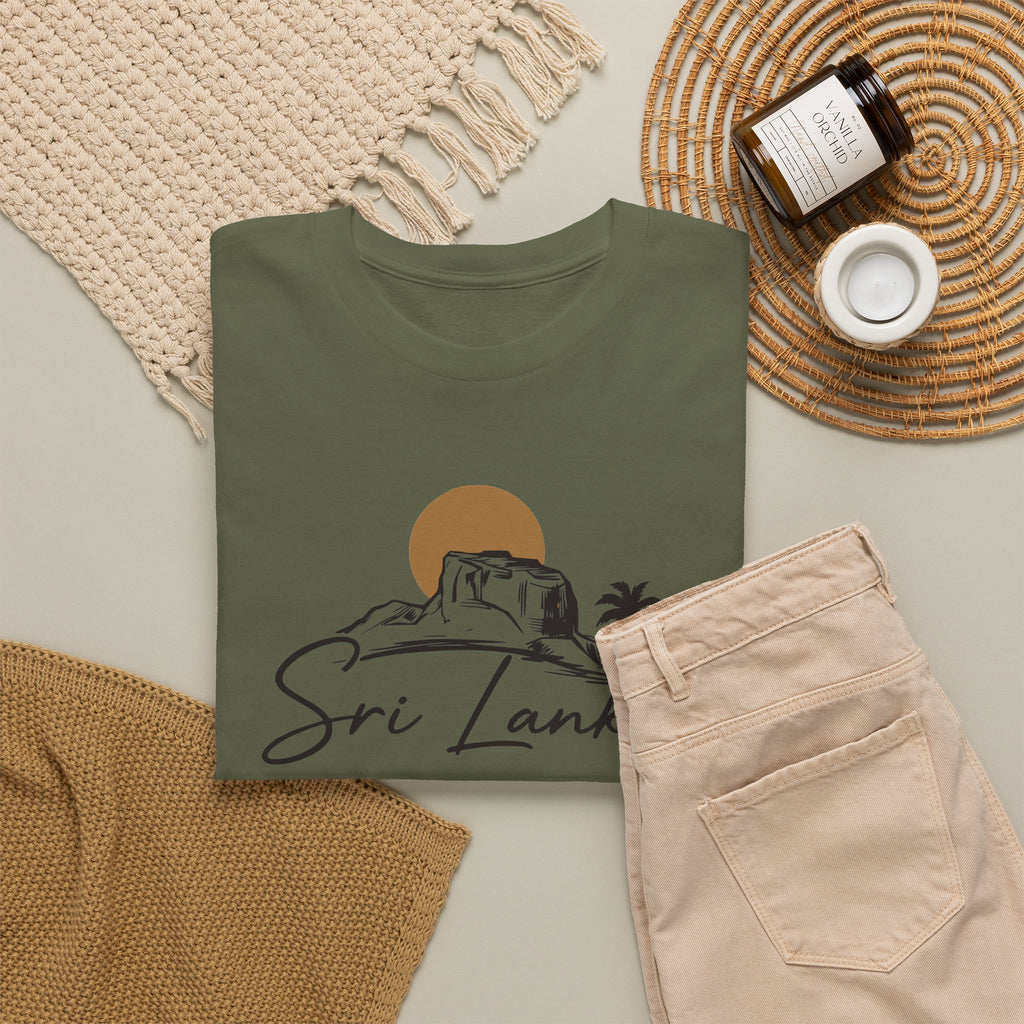 Sri Lanka Unisex T-Shirt  Coastal Travel Souvenir
