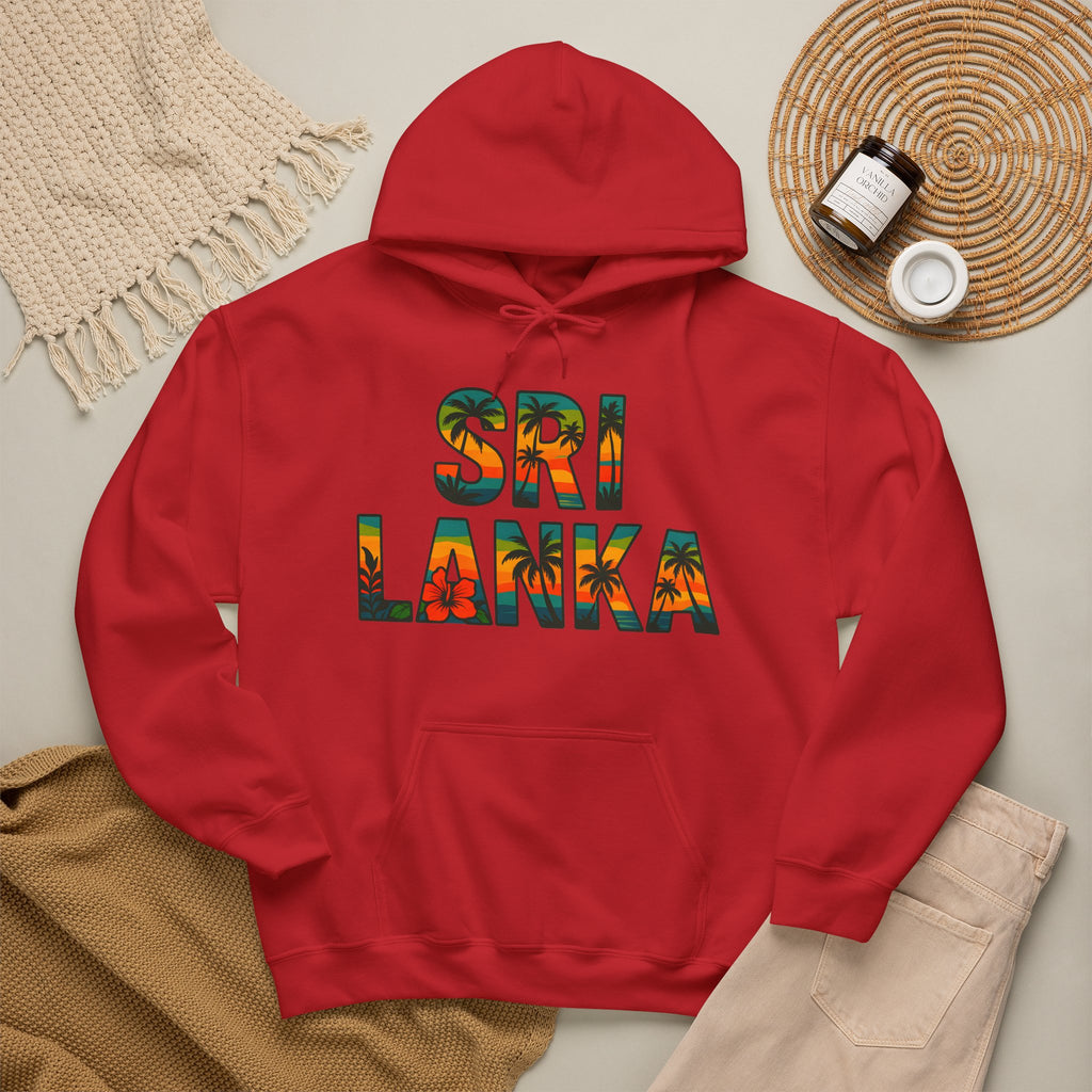 Sri Lanka Tropical Graphic Hoodie | Unisex Heritage Gift