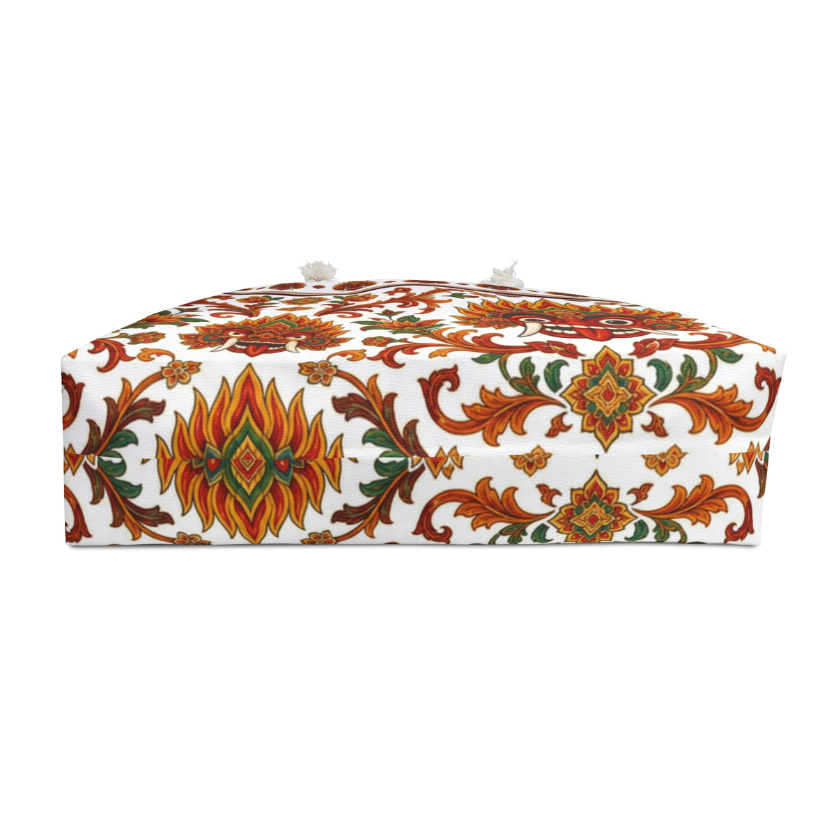 Sri Lanka Raksha Mask Weekender Bag Kolam Devil Dance Floral Print
