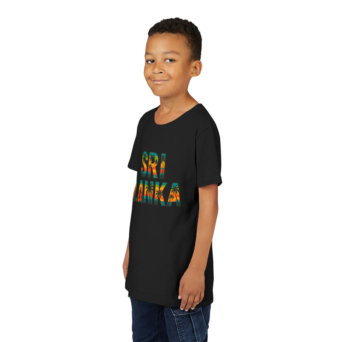Sri Lanka Tropical Youth T-Shirt | Kids’ Heritage Gift